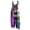 AB-Multicolor, variant on Today's Sales Women's Loose Fit Cotton Linen Jumpsuits Mardi Gras Sleeveless Adjustable Straps Overalls Carnival Print One Piece Pants Festival Outfits Multicolor XL