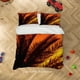 thumbnail image 2 of 3D Sunset Sky Palm Leaf Funda nórdica Juego de cama Funda nórdica Fundas de almohada 53, 2 of 3