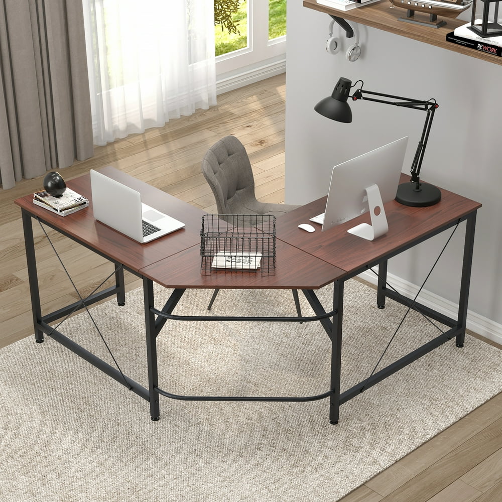 soges L Shaped Desk Corner Computer Desk Gaming Table Office