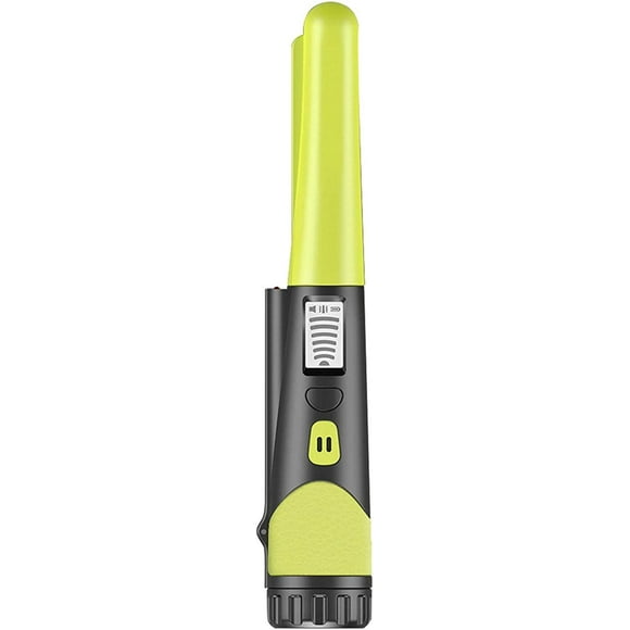 Handheld Metal Detector, Waterproof, With Pin Pointer, Highly Sensitive Jewelry Finder, Automatic Summer Vibration Adjustment, Treasure Hunting Equipment(Yellow)