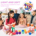 thumbnail image 3 of BRIGHTFUFU 48pcs juega pelotas pequeñas bolas de esponja para niños fiestas de cumpleaños de niños regalos de bolsas, 3 of 8