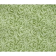 thumbnail image 4 of oneOone Coton Flex Vert Tissu Floral Matière de Robe Tissu Imprimé Tissu au Mètre 40 Pouces de Large, 4 of 5