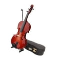 thumbnail image 2 of Modèle d'Instrument de Musique Mini Violon pour Décoration Marron 10cm, 2 of 8