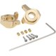 thumbnail image 1 of 2 piezas de nudillos de dirección de latón, nudillo de dirección de latón para AXIAL SCX24 AXI90081, contrapeso de nudillo de dirección, 1 of 5
