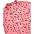 thumbnail image 4 of Andree Joan Womens Pajama Sets - 2 Piece Collared Sleep Shirt & Pajamas for Women Sleepwear Set, 4 of 7