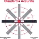 thumbnail image 3 of 360 Degree Dual Scale Digital Angle Protractor, 200mm Angle Ruler with LCD Display and Locking Function, Protractor for Engineering, Woodworking, Cons, 3 of 5