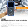 thumbnail image 7 of Oscilloscope,000 Support Pc Wfms/s 20 000 Portable 10 000 Support Pc Software Channel 25mhz Handheld 20 000 Support With 3.5inch Lcd Software With 3.5inch Handheld Portable 10, 7 of 7