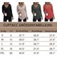thumbnail image 2 of Sudadera con capucha para mujer, de manga larga, con cuello en V, sudadera con capucha, parte superior lisa con cordón, 2 of 6