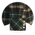 thumbnail image 4 of Gioberti Men's Western Brushed Flannel Plaid Checkered Shirt w/ Snap-on Button, 4 of 5