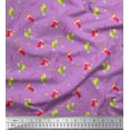 thumbnail image 1 of Soimoi Tissu Poly Georgette Paille & Jus Imprimé par Yard 42 Pouces de Large, 1 of 1