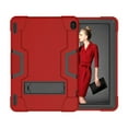 thumbnail image 2 of Goldcherry Only for Walmart Onn 10.1 (Model ONA19TB003) Case,Hybrid Shock Proof Rugged Impact Drop Protection With KickStand for Walmart Onn 10.1" Tablet Model:ONA19TB003(Red+Black), 2 of 7