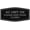 Black / Silver, variant on Signs ByLITA Fancy AC Unit On Please Keep Door Closed Sign - Laser-Engraved Lettering | Durable ABS Plastic | Vibrant Colors | Powerful Foam Tape (Black) - Small