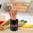 thumbnail image 4 of FESTFENDS Negro Para Utensilios De Cocina Con Estructura Duradera De Hierro Y Moderno, 4 of 7