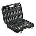 thumbnail image 7 of Socket Set 106 Pcs, 1/4" & 3/8" Drive Ratchet Socket Set, SAE & Metric, 6-Point, Deep/Standard, 5/32-1", 5-19mm with Storage Case, 7 of 7