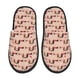 thumbnail image 1 of Balery Dachshund Couple Pantuflas de Casa de Felpa Silenciosas con Diseño Estampado, Zapatillas Cómodas Antideslizantes de Algodón para Interior-Large, 1 of 8