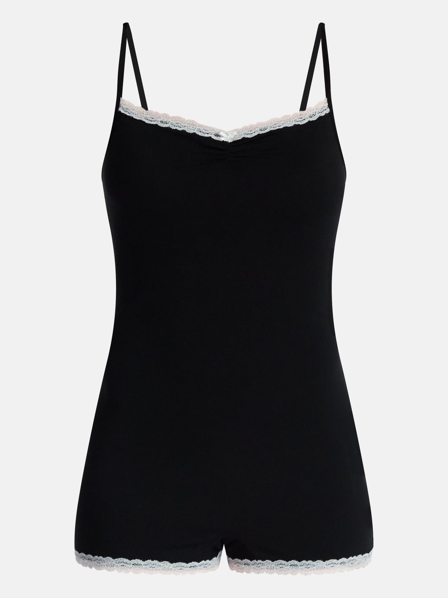No Boundaries Sleep Lace Romper, Women's XXS-3X