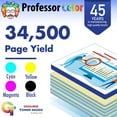 thumbnail image 3 of Professor Color Re-Coded OEM Toner Cartridge Replacement for Xerox VersaLink C405 C400 C400D C400DN MFP C405DN C405N C405 | 106R03524 106R03525 106R03526 106R03527 - Extra High Yield 4 Pack, 3 of 7