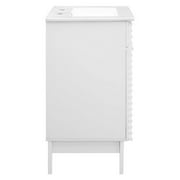 Render Bathroom Vanity White White