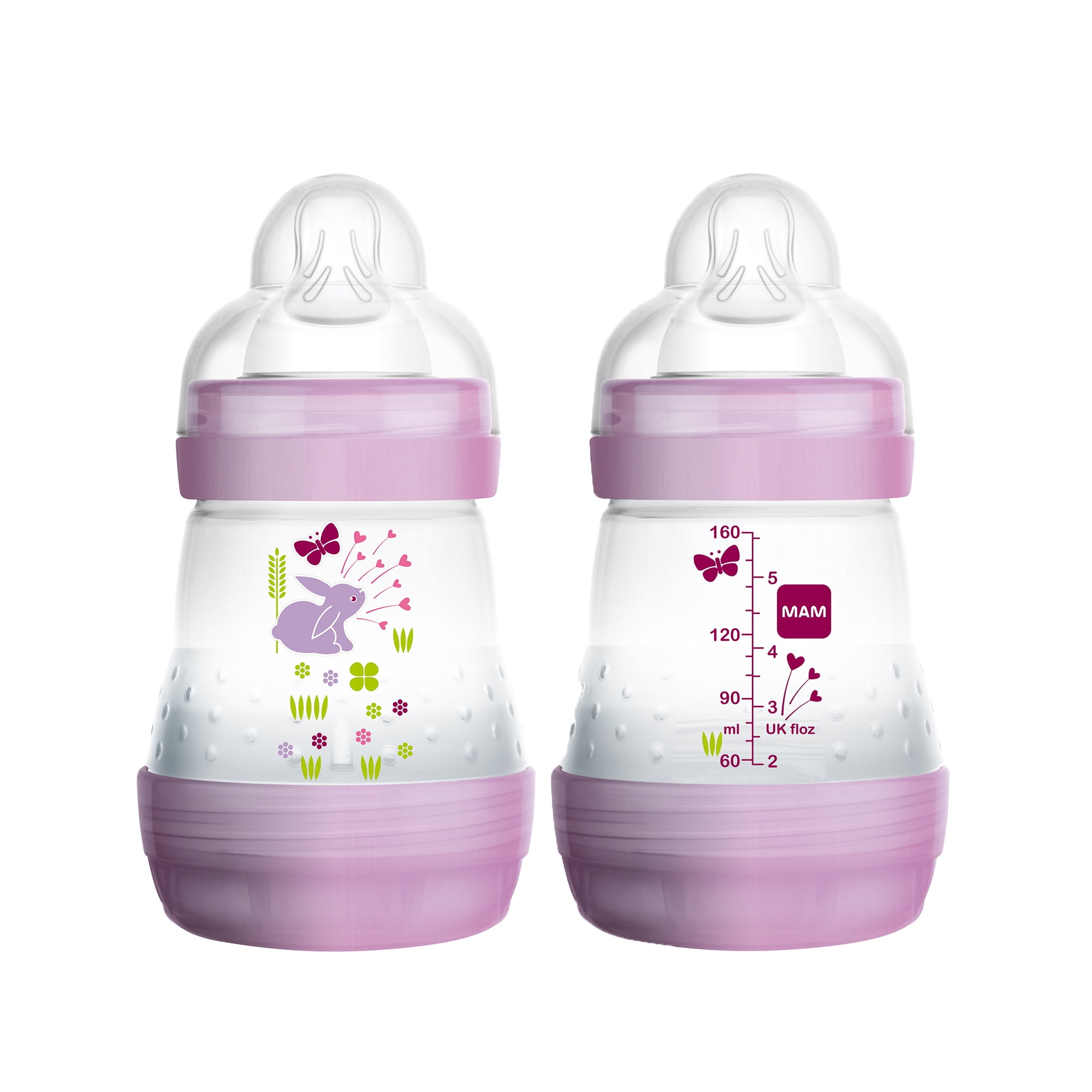 MAM Baby Bottles for Breastfed Babies, MAM Baby Bottles AntiColic