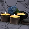thumbnail image 4 of 24 Pack Candle Tin Cans, 4 Oz, for DIY Candle Making, Arts & Crafts, 4 of 8