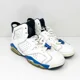 thumbnail image 2 of Ni - ke Ni - ke Boys Air Jordan 6 384665-107 White Basketball Shoes Sneakers Size 5.5Y, 2 of 5