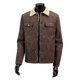 thumbnail image 4 of Ceisia Men's Vintage Stand Collar Button-Up Jacket Faux Shearling Collar Gift Casual Pocket Outerwear, 4 of 4