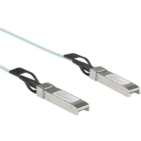 UPC: 0065030883375 | StarTech.com Dell EMC AOC-SFP-10G-5M Compatible 5m 10G SFP+ to SFP AOC Cable  10GbE SFP+ Active Optical Fiber  10Gbps SFP + Cable 16.4