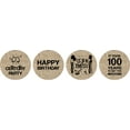thumbnail image 1 of Darling Souvenir Its Took 100 Years Birthday Theme Stickers Candy Labels DIY 190 Pcs-Brown, 1 of 1
