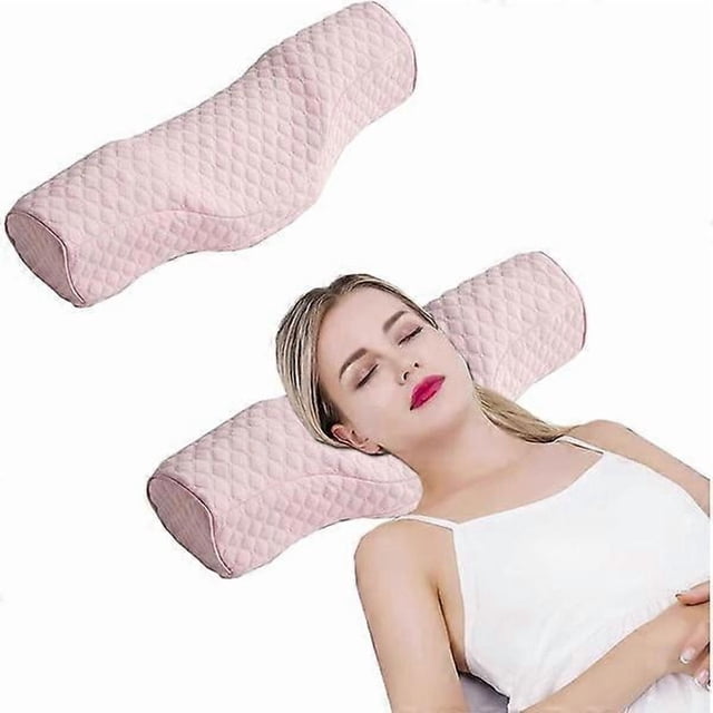 Neck Pillow, Memory Foam Neck Roll Pillow for Stiff Neck Pain Relief, Neck Support Cushion
