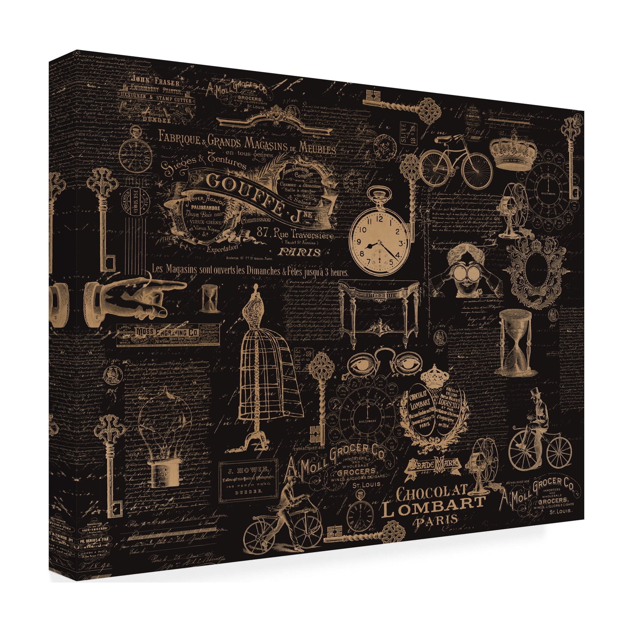 Marcee Duggar 'Vintage Steampunked' Canvas Art