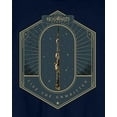 thumbnail image 2 of Hogwarts Legacy Wizard Wand Live The Unwritten Crew Neck Short Sleeve Navy Men's T-shirt-3XL, 2 of 4