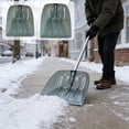 thumbnail image 1 of Sentmoon Snow Shovel for Driveway Snow Removal Medium Winter Snow Shovel Household Garden Snow Removal Shovel Thickened Plastic Shovel for Snow Clearing, 1 of 7
