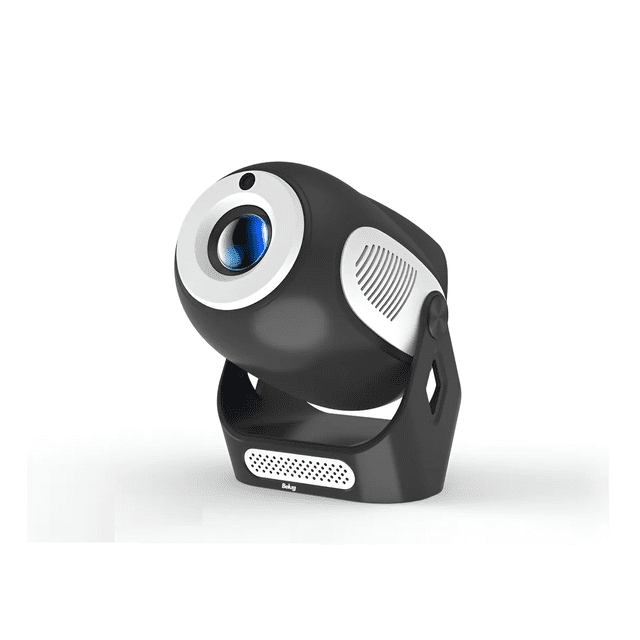 Mini Proyector Hy300x 4k Android 11 Wifi6 300ansi Belug, Negro