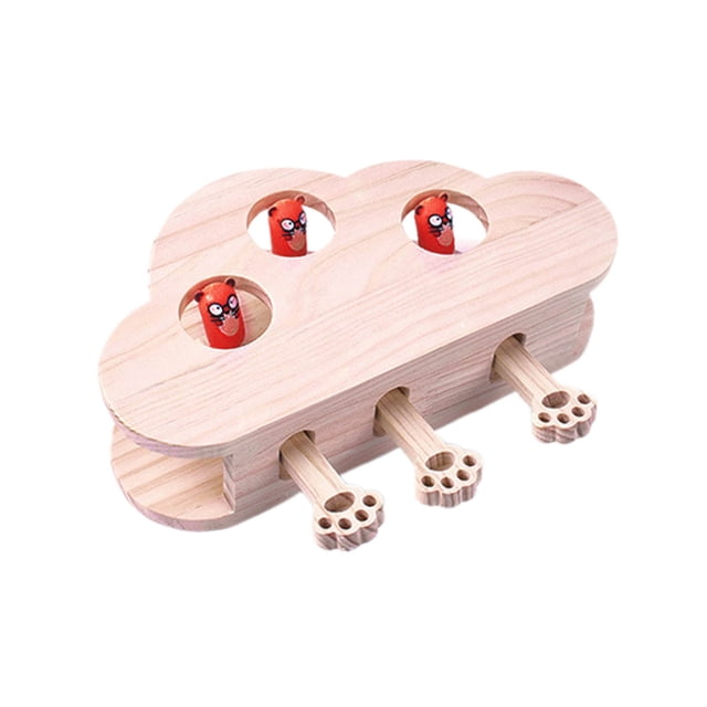 RKSTN Landscape Craftsmanship Cat Toys Whack Hamster Corrugated Cat Scratch Board Amuse Cat Toys Multifunctional Cat Toys Cat Supplies B