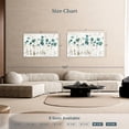 thumbnail image 4 of Elephant Stock Abstract Balance Vi Blue Wall Art - Horizontal Canvas Wall Art - Living Room Wall Decor - Abstract Canvas - Gray And Teal Decor By Lisa Audit - 48" x 32", 4 of 8