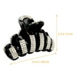 thumbnail image 2 of unbranded Accesorio De Negro Con Clip Garra Resistente Y Estilo Clásico Para Mujer, 2 of 8