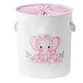 thumbnail image 2 of Laundry Baskets Pink Laundry Basket Elephant Basket for Children, Baby Laundry Basket, Large Foldable Laundry Basket with Handles, 2 of 4
