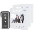 thumbnail image 1 of Wired Video Door Phone, Night Vision Mute Indoor Intercom Function Video Intercom System  For Villa House Office Apartment For Home Video Surveillance, 1 of 8