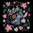 thumbnail image 2 of Boy's Lilo & Stitch Flowers and a Coconut Graphic Tee Black X Large, 2 of 5