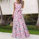 thumbnail image 1 of WILLBEST Vestidos de Mujer Vestidos de Verano para Mujer con Estampado Floral Vestido Largo sin Mangas Casual Verano Suelto para Fiesta Vestido Maxi Extra Grande, 1 of 3