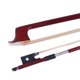 thumbnail image 3 of 1/4 Tamaño de arco de violín octagonal Brazilwood Stick Ebony Violin Piezas Accesorios, 3 of 6