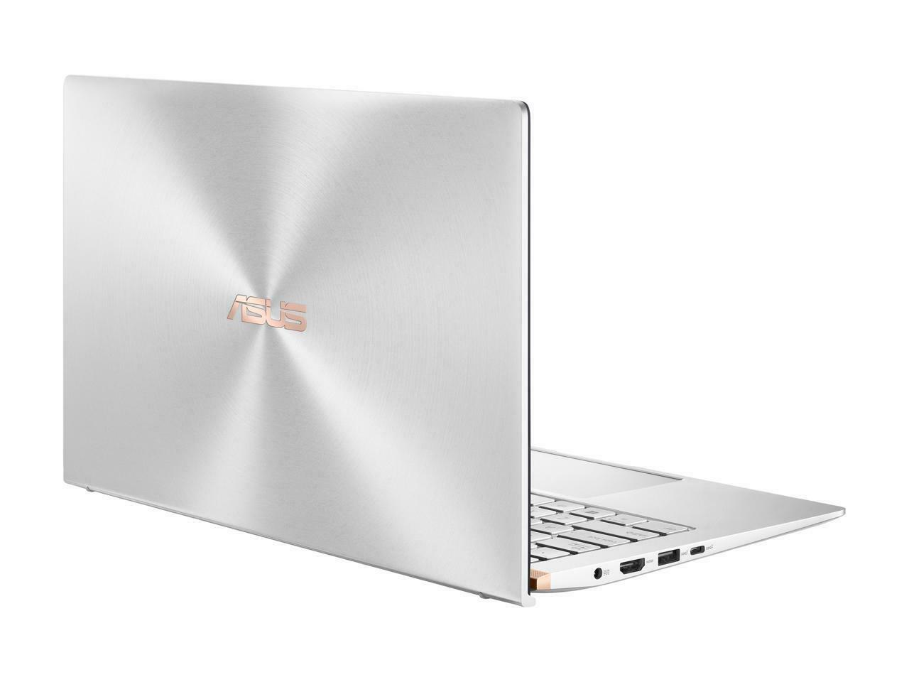 ASUS ZenBook 14 Ultra-Slim Laptop 14" Full HD 4-Way NanoEdge Bezel, AMD R7 3700U CPU, 8 GB RAM, 512 GB PCIe SSD, NumberPad, Windows 10 - UM433DA-DH75, Icicle Silver - image 2 of 2