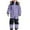 Z5 Purple, variant on REDARER Heavy Duty Insulated Snowsuit for Big Kids All Weather Windproof Ski Outfit with for Extreme Cold Weather and Outdoor Winter,Size:4-5 Years
