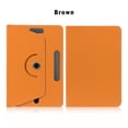 thumbnail image 1 of Étui de Protection à Motif pour Tablette, Étui Universel en Cuir PU pour Samsung Galaxy Tab 7 8 9 10,1 Pouces Tablette Android PC Brun Universel 10 Pouces, 1 of 6