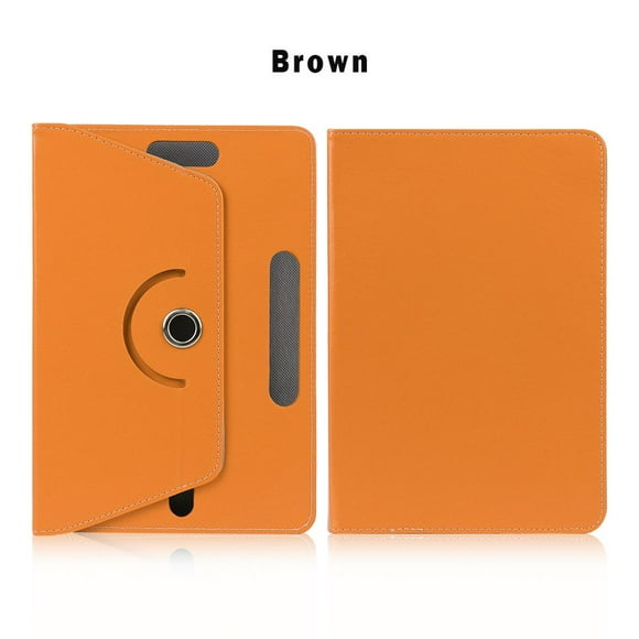 Pattern Protective Shell Tablet Case Universal Cover PU Leather For Samsung Galaxy Tab 7 8 9 10.1 inch Android Tablet PC brown Universal 8 inch