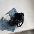 thumbnail image 3 of Bolsa cruzados de otoño e invierno de hombro acolchados grandes para la compra (negro) Ehuebsd Para Estrenar, 3 of 9