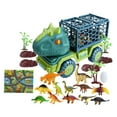 thumbnail image 4 of Transportador de camiones de juguete de dinosaurio, juguete de simulación, coche de dinosaurio extraíble para niñas, , regalos para Estilo E Salvador Camiones de dinosaurios, 4 of 10