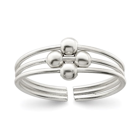 Auriga Fine Jewelry 925 Sterling Silver Toe Ring for Women