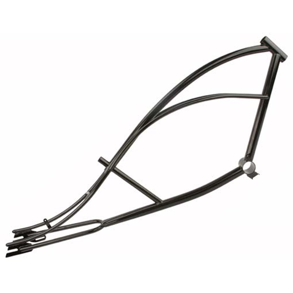 26" Limo Frame Black. Bike frame, bicycle frame, limo bike