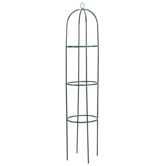 Garden Plant Trellis for Climbing Plants including Vines, Vegetables and Flowers – 75 in. H x 16 1/4 in. Dia – Durable Steel